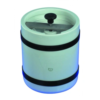 Porselen Değirmen, Kapak ve Metal Kilidi İle Birlikte. 3000 ml, Çap: 200 mm, Yükseklik: 240 mm 1 Adet