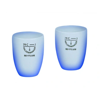 Porselen Kroze, Uzun Tip, 15 ml, Çap: 30 mm, Yükseklik: 38 mm 1 Adet