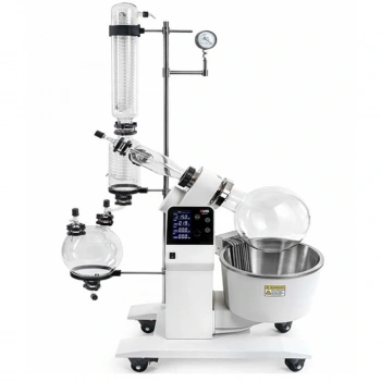 RE200-Pro SET Vertikal Rotary Evaporatör 20 L Otomatik Lift