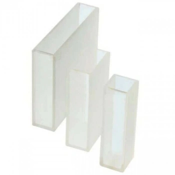 Rek 20 Dikdörtgen Cam Küvet, Işık Yolu 20 mm 2 adet