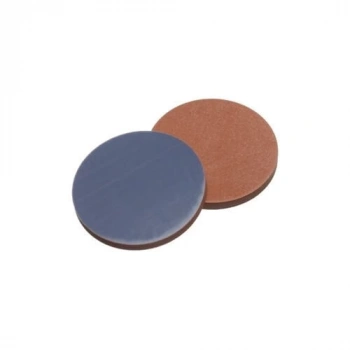 Septa 12mm, Butyl Kırmızı/ Ptfe Gri, 55° Shore A, 1,3mm 100 Adet