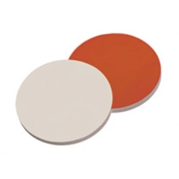 Septa 9mm, Kırmızı Kauçuk/Ptfe Beji, 45° Shore A, 1,0mm 100 Adet