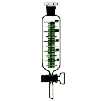 Silindirik AYIRMA HUNİSİ - Dereceli  Cam musluklu 500