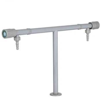 Tek Girişli Çift Çıkışlı Su Musluğu 180°