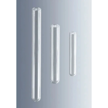 Test Tüpü, Cam, Borosilicate Cam, Dibi Yuvarlak, Taksimatsız, 16x150 mm