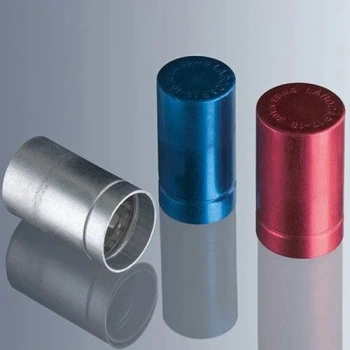 Test Tüpü Kapağı, Labocap, Tutacaksız, 1718 mm, Kırmızı