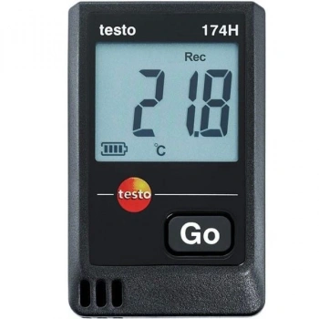 Testo 174H Mini Sıcaklık ve Nem Kayıt Cihazı (Sadece Cihaz)