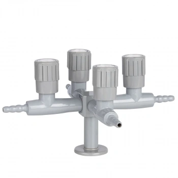 Tezgah Üstü Dört Çıkışlı Gaz Musluğu