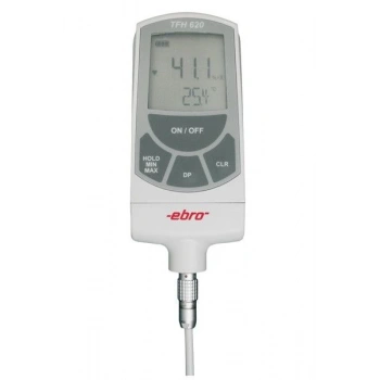 TFH 620 Ortam Nemi için Kablolu Problu; %0…%100 rH Nem; 0°C…+50°C Sıcaklık Ölçüm Aralığı Higrometre