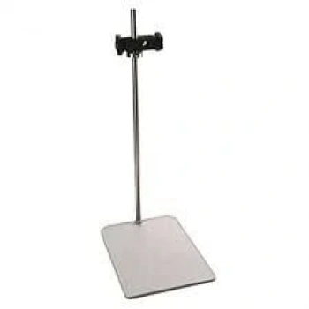 Universal plate stand(WxD: 20x31cm), including support holder(H: 78cm) and fixing device Grey，two-section, combined rod