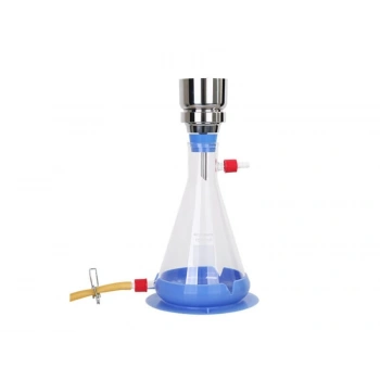Vakum Filtrasyon Sistemi, Paslanmaz Çelik Huni 100 ml + Nuçe Erleni 1000 ml