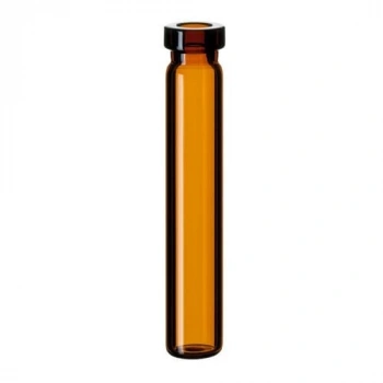 Vial 07ml Kıvrım Boyunlu, 40X7mm, Amber 100 Adet