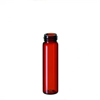 Vial 8ml Boyunlu, 15-425 Thread, 61 X 16,6mm, Amber, 1.Hidrolotik Kalite 100 Adet