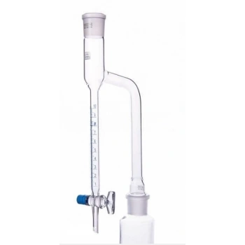 YAĞ TAYİN CİHAZI  Ölçü tüpü  Sudan hafif TEFLON musluklu  12,5