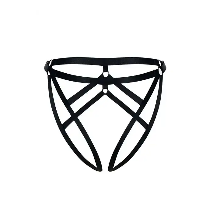 Ağ Kısmı Açık Seksi Lastik Külot - APFT58