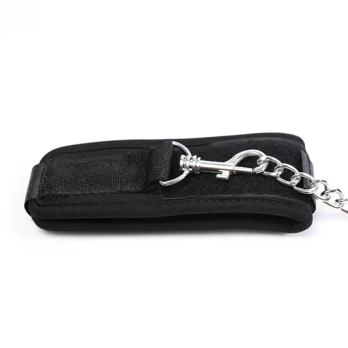 Ağız Toplu El Ayak Bağlama Kemeri Siyah