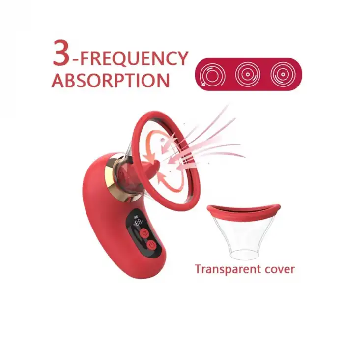 APP Kontrollü Emişli Ve Dilli Vibratör – Dijital Ekranlı, Sessiz, Su Geçirmez