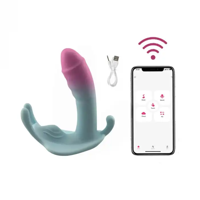 APP Kontrollü Giyilebilir G Noktası ve Klitoral Vibratörü