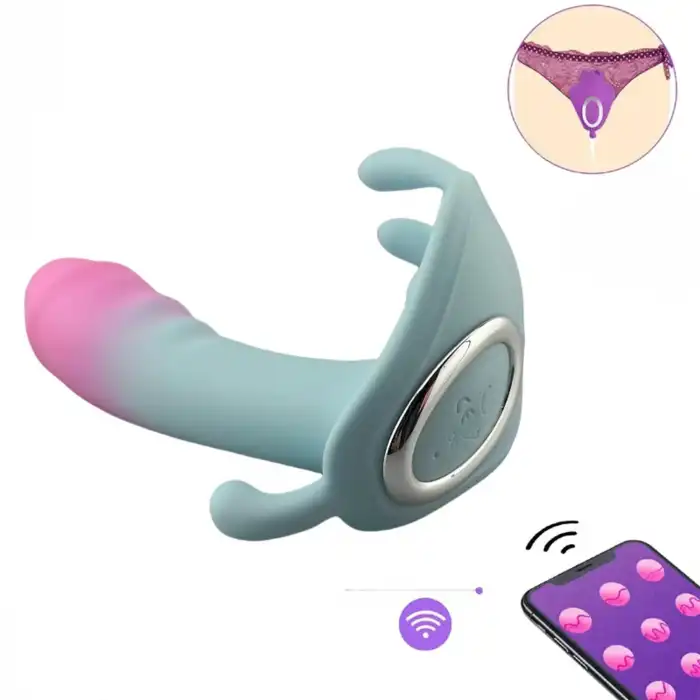 APP Kontrollü Giyilebilir G Noktası ve Klitoral Vibratörü