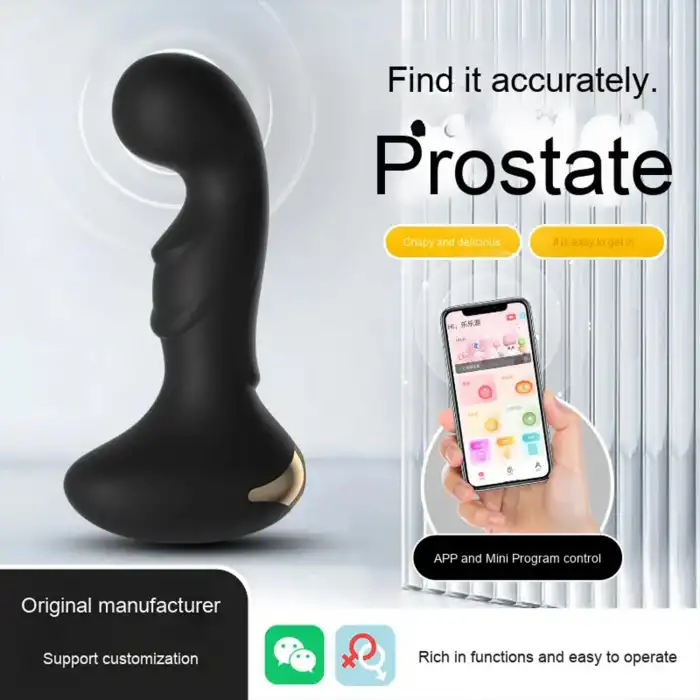 APP Kontrollü Vibratör Prostat Masaj Cihazı