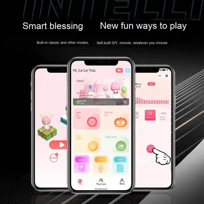 APP Kontrollü Vibratör Prostat Masaj Cihazı