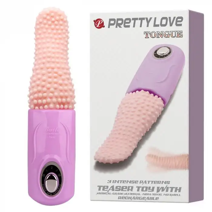 Baile Pretty Love Tongue Teaser USB Şarjlı Dil Uçlu Titreşimli Uyarıcı