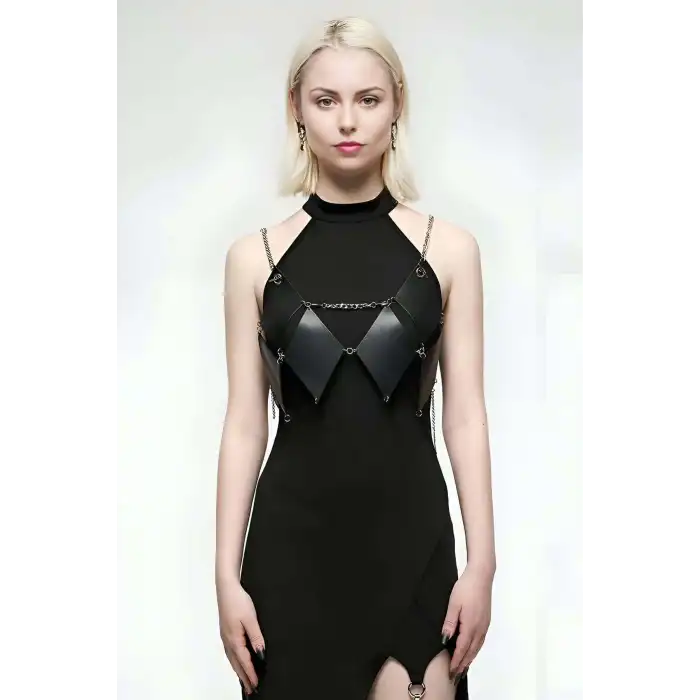 Baklava Desen Detaylı Şık Kemer, Deri Tarz Kemer, Elbise Kemeri - APFT1332