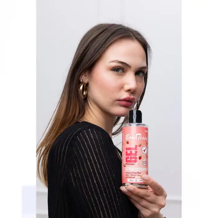 Bona Tessa Çilek Aromalı Masaj Jeli 250 ml