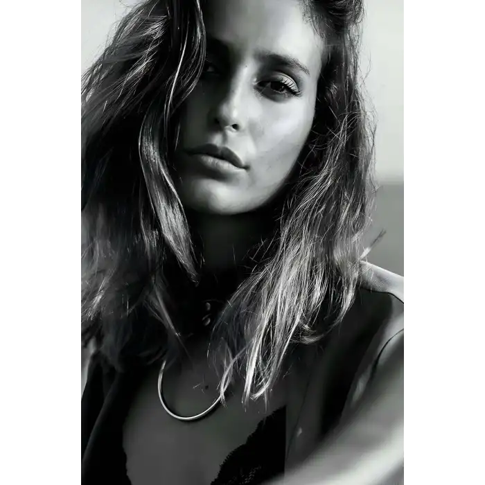 Büyük Halka Detaylı Şık Choker - APFT400