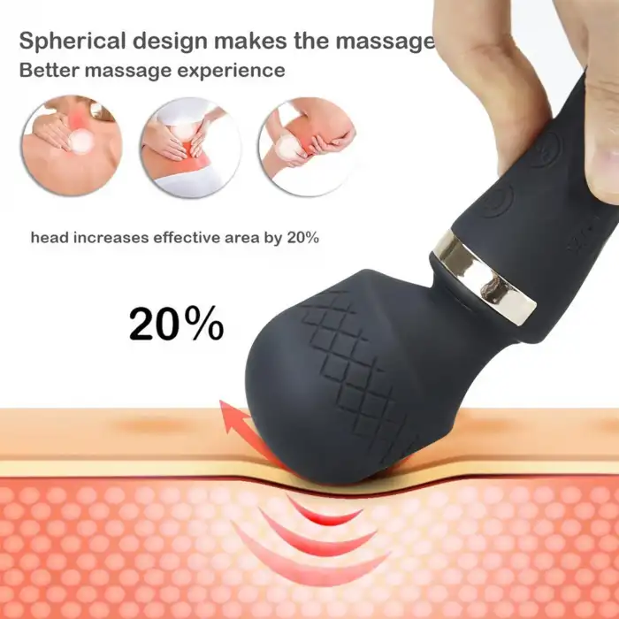 Çift Uçlu 30 Modlu Şarjlı Siyah Vibratör Mor– Güçlü, Sessiz ve Çok Fonksiyonlu