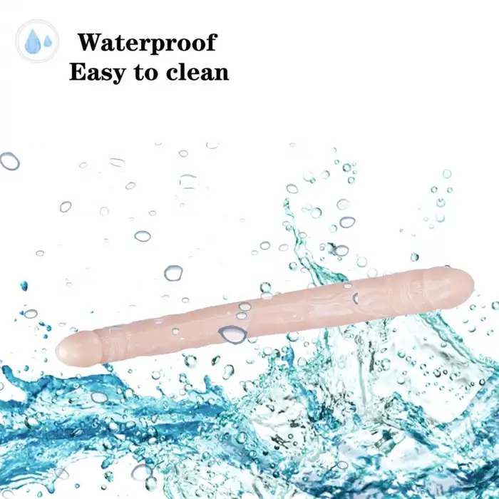 Çift Uçlu Realistik Dildo – 38 cm