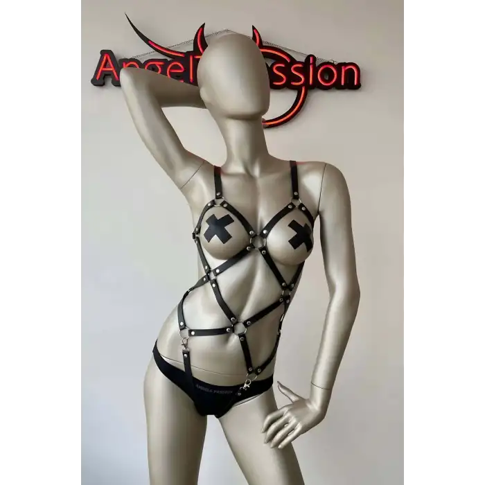 Cool ve Şık Deri Harness Modelleri - APFT368