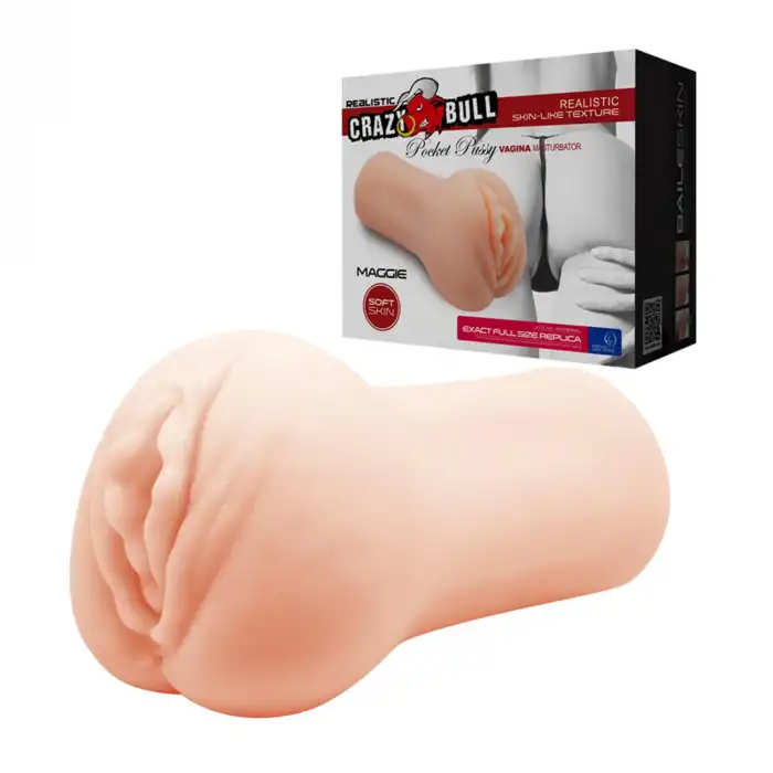 Crazy Bull Pocket Pussy Gerçekçi Vajina Mastürbatör