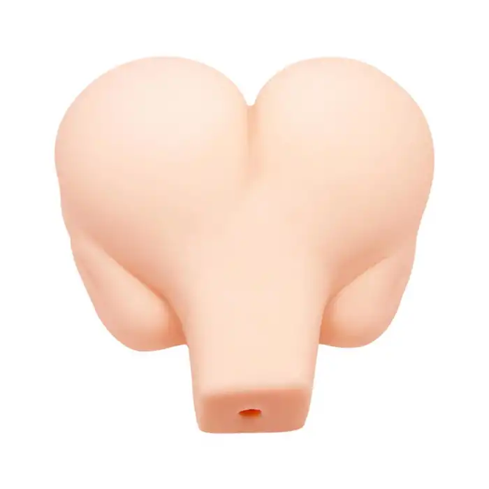 Crazy Bull Titreşimli Real-Skin Vajina & Anal Mastürbatör