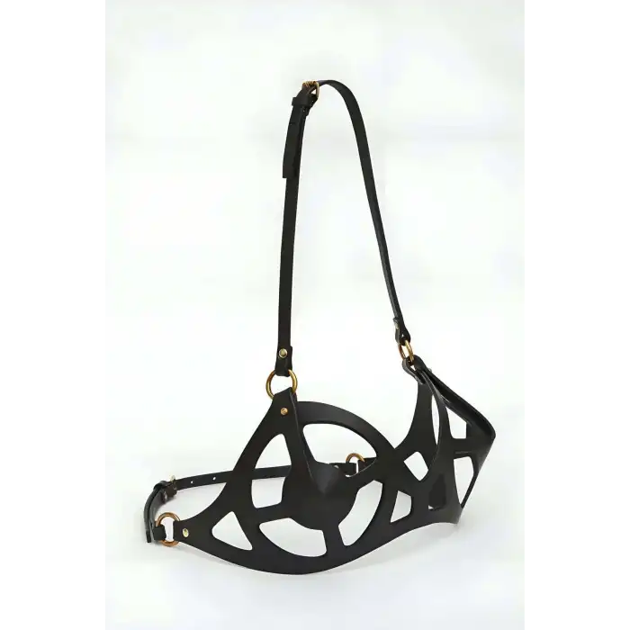 Deri Fantazi Sütyen, Göğüs Harness - APFT1155