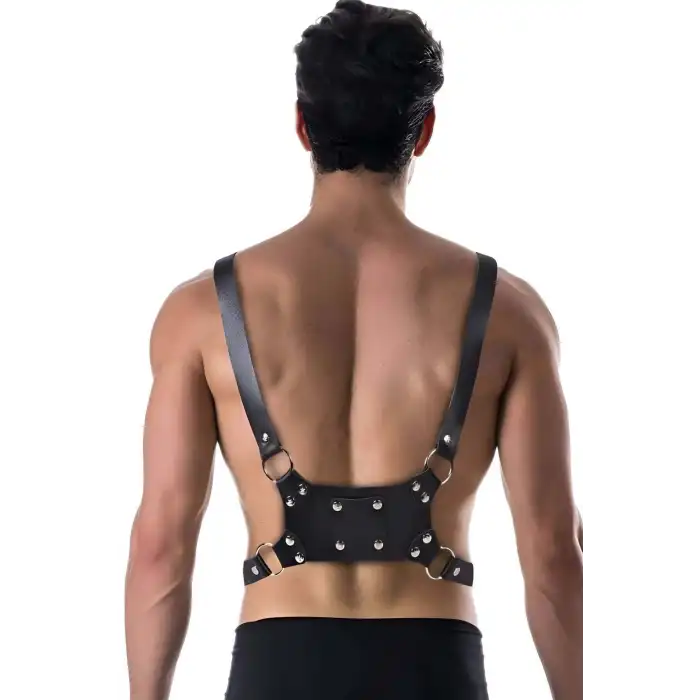 Deri Harness Aksesuar, Şık Erkek Harness - APFTM168