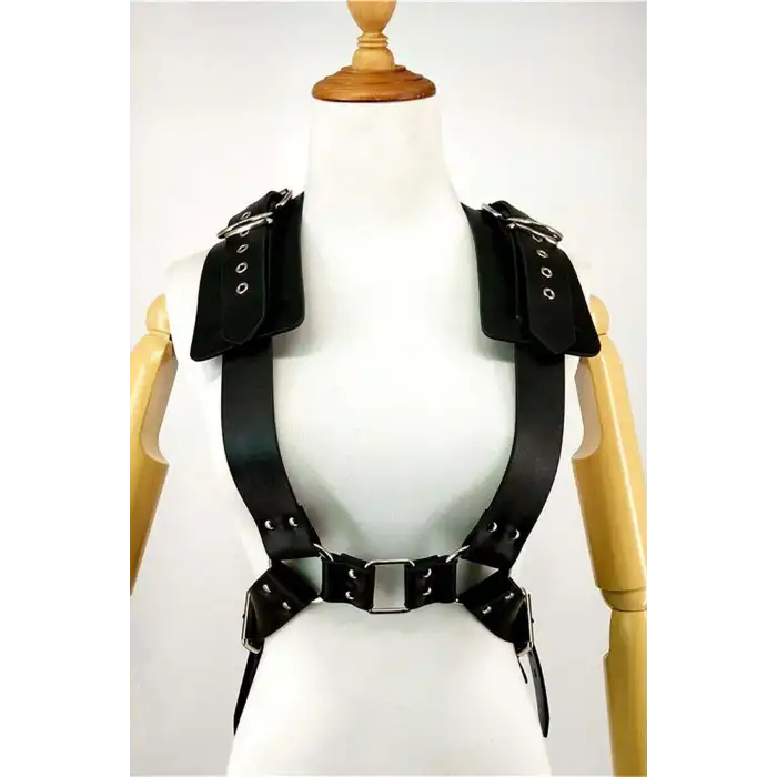 Deri Harness, Şık Deri Kadın Kemer - APFT1419