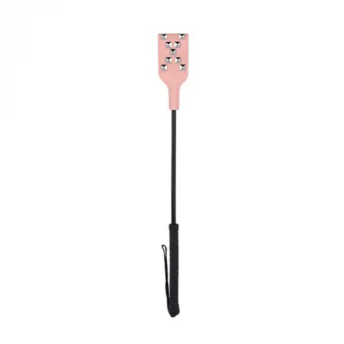 Deri Uçlu Fantezi Paddle Pembe