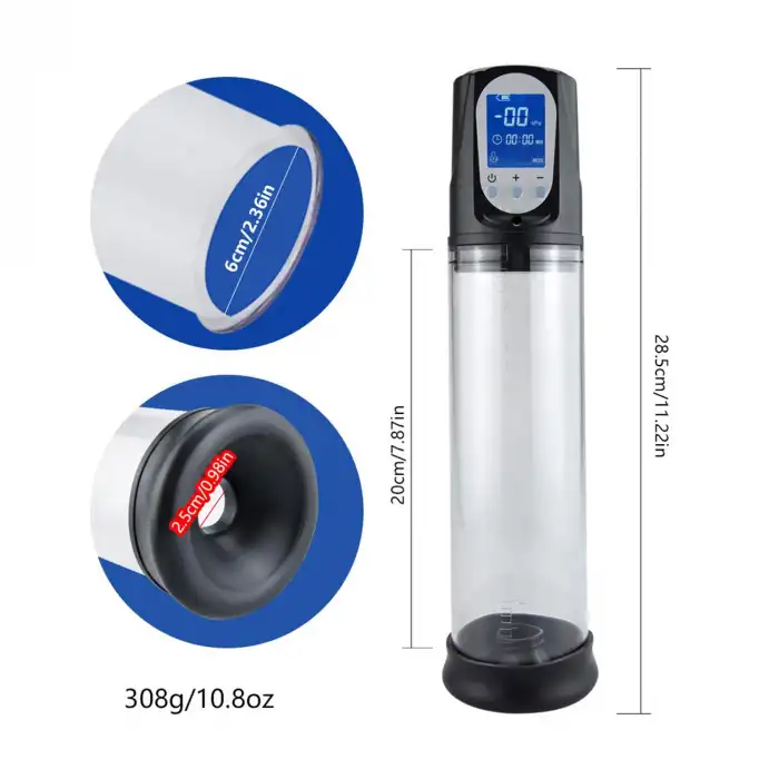 Dijital Ekranlı Otomatik Penis Pompası