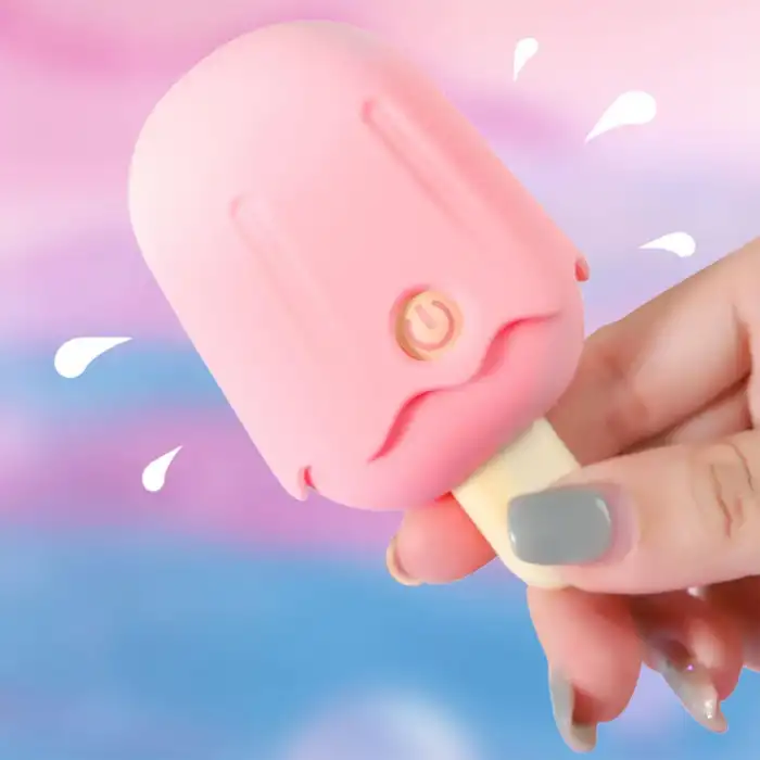 Dondurma Tasarımlı Emişli Vibratör