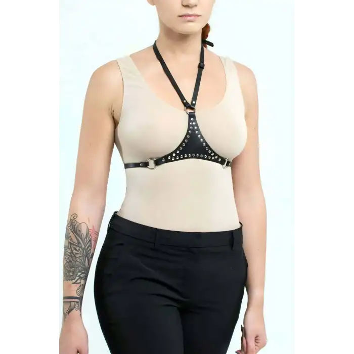 Elbise Üstü Deri Aksesuar, T-shirt Üzeri Deri Aksesuar - APFT850