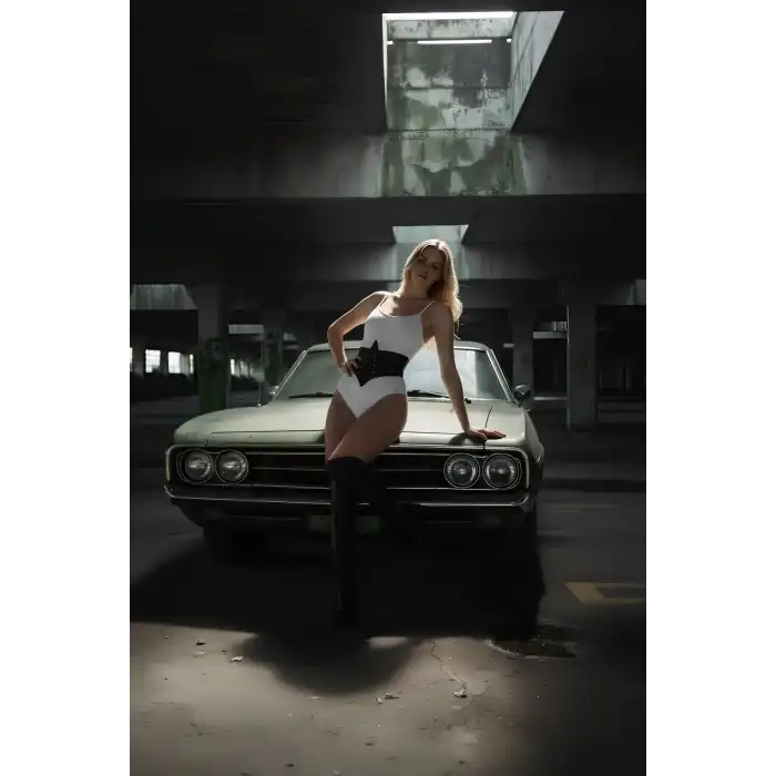 Elbise Üzeri Deri Korse Kemer, Elbise Kemeri, Gömlek Üzeri Kemer - APFT1087