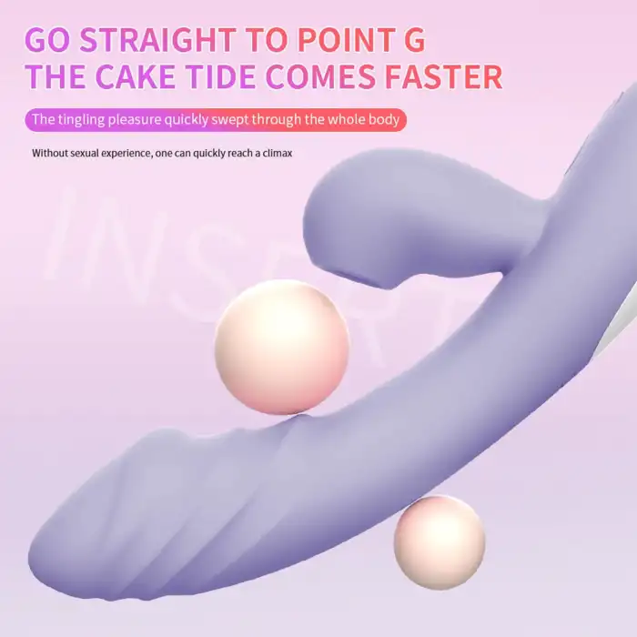 Emişli Curved Rabbit Vibratör Mor