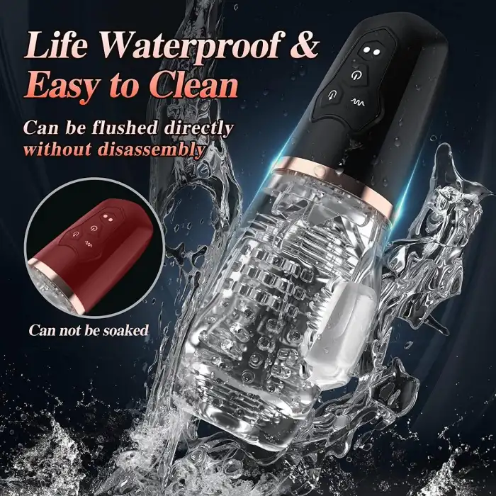 Emişli ve Titreşimli Çift Motorlu Mastürbatör