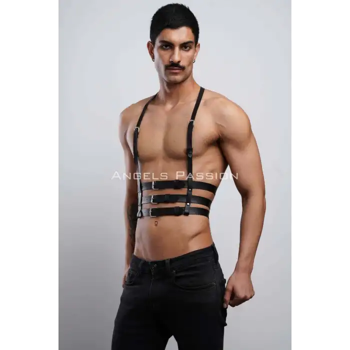 Erkek Clubwear, Deri Party Giyim, Techno Clubwear - APFTM17