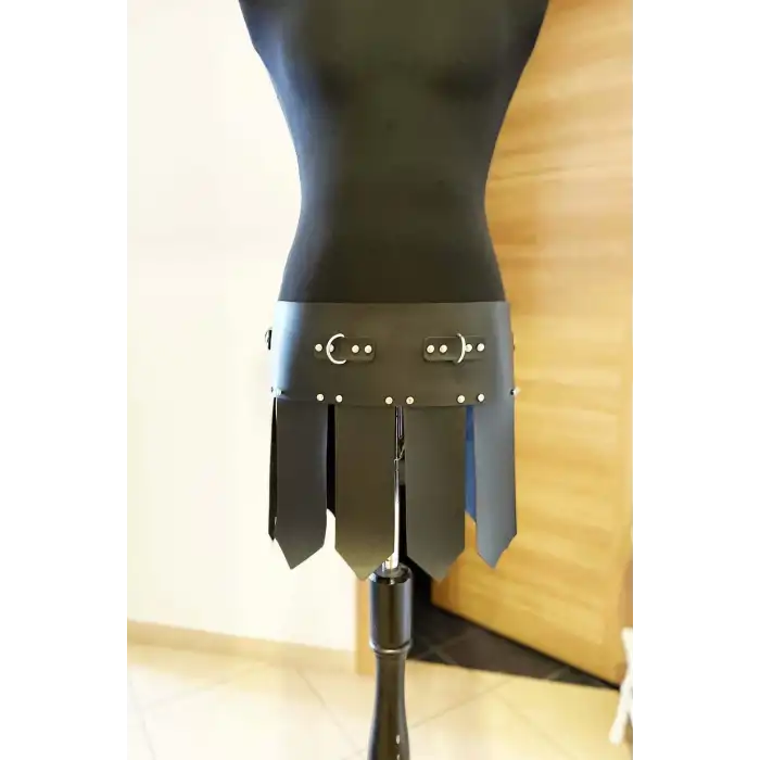 Erkek Gladyatör Deri Etek - APFTM82