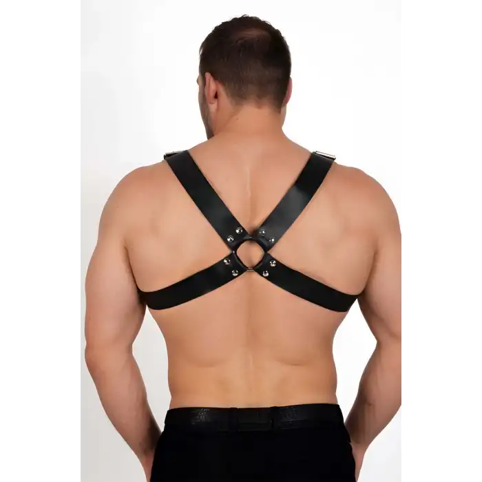 Erkek Göğüs Harness, Deri Erkek Fantazi Giyim, Erkek Clubwear - APFTM214
