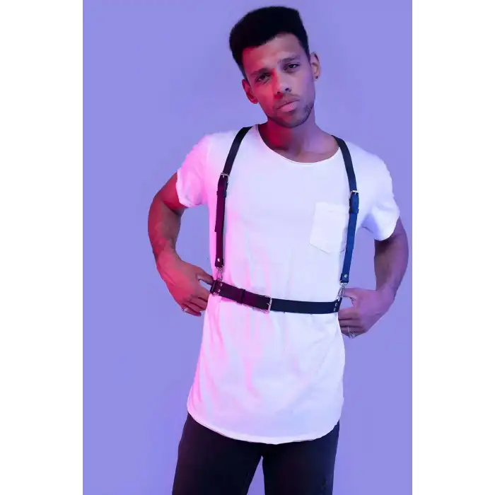 Erkek Göğüs Harness, Erkek Gömlek Kemeri, Erkek T-Shirt Kemeri - APFTM206