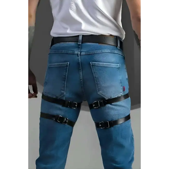 Erkek Kemer ve Bacak Aksesuar, Tarz Erkek Bacak Kemer - APFTM174