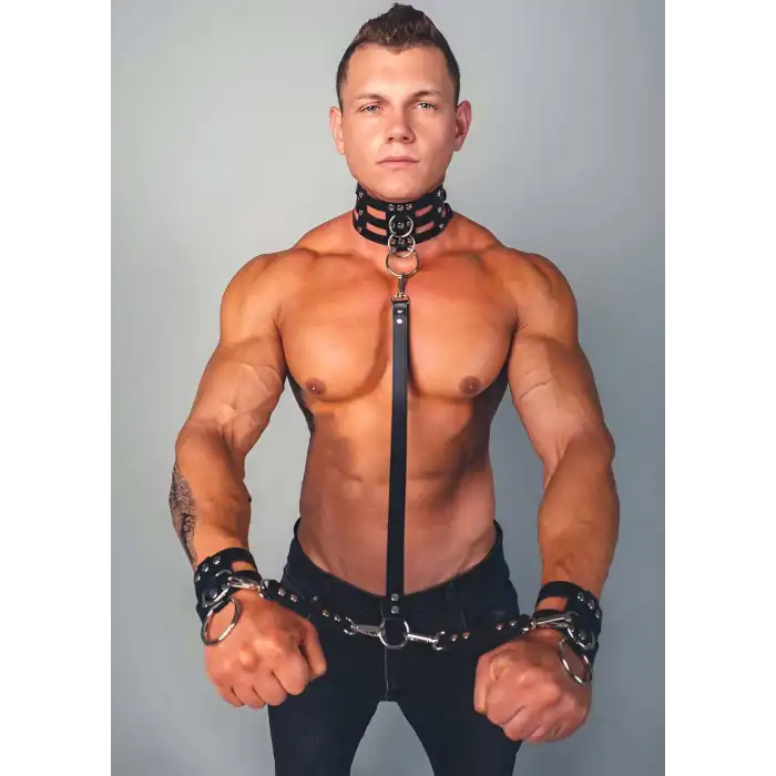 Fantazi Erkek Tasma Bileklik Takım - APFTM56